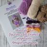 Material-Kit Jill Deimel inspirierte Amigurumipuppe