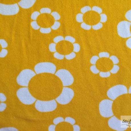 Joy flower Blumen gelb Stretchfrottee Finnland