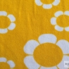 Joy flower Blumen gelb Stretchfrottee Finnland