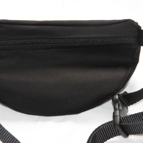 Goa Bauchtasche Om schwarze Gürteltasche Hip Bag Bauch Tasche