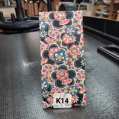 Klemmbrett mini, Chiyogamipapier, handgemacht, ToDoBlock, Klammer