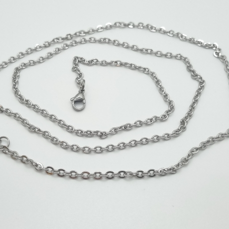 Edelstahkette Gliederkette 84cm (K23)