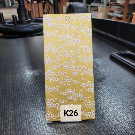Klemmbrett mini, Chiyogamipapier, handgemacht, ToDoBlock, Klammer