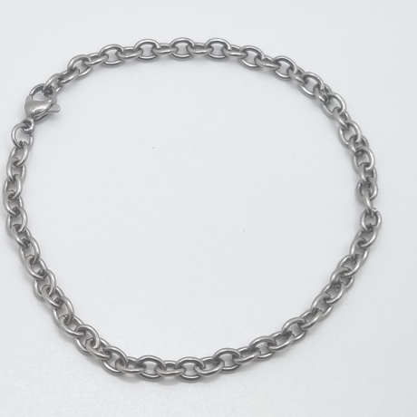 Edelstahl Gliederarmband ca.20cm (K30)