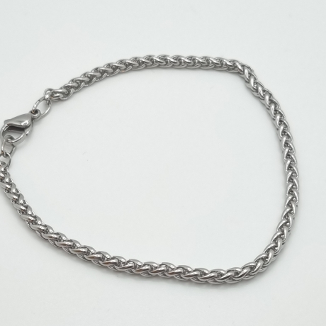 Edelstahl Gliederarmband ca.20cm (K35)
