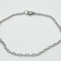 Edelstahl Gliederarmband ca. 20cm (K36)