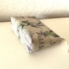 Kosmetiktasche klein Lavendel beige violett
