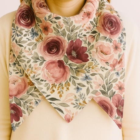 Musselintücher verschiedene Farben XXL für Erwachsene