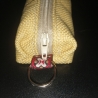 Hundekotbeutel Tasche beige braun inklusive Kotbeutel 