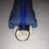 Hundekotbeutel Tasche  blau schwarz inklusive Kotbeutel 