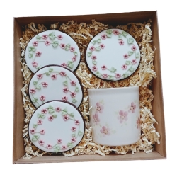 Geschenkset. Personalisierbar. Geschenkbox: 25*25*12 cm