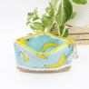 Kleine Tasche Reisepasshülle Bananen Handmade Unikat Geschenkidee