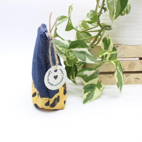 Universal-/Kosmetiktasche bestickt Beste Freundin Geschenkidee