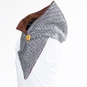 Kapuzenschal - Wollstoff mit Fleece, Schal, Tücher, Kapuze