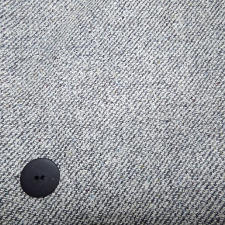 Kapuzenschal - Fleece schwarz-grau meliert, Schal, Kapuze
