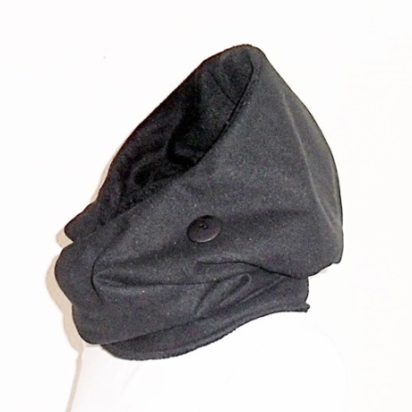 KapuzenLoop - Softshell / wasserdicht / schwarz, Schal, Loop