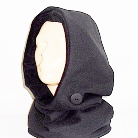 KapuzenLoop - Softshell / wasserdicht / schwarz, Schal, Loop