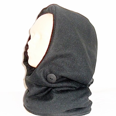 KapuzenLoop - Softshell / wasserdicht / schwarz, Schal, Loop