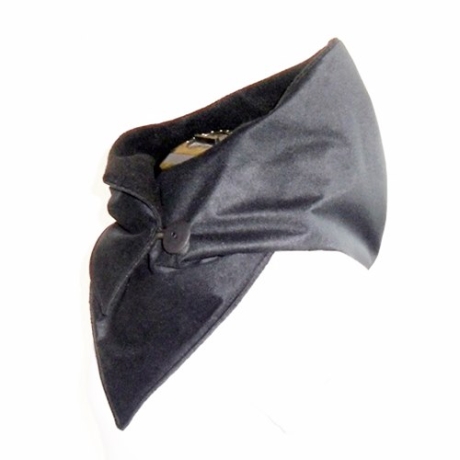 Kapuzenschal - Softshell / wasserdicht / schwarz, Schal