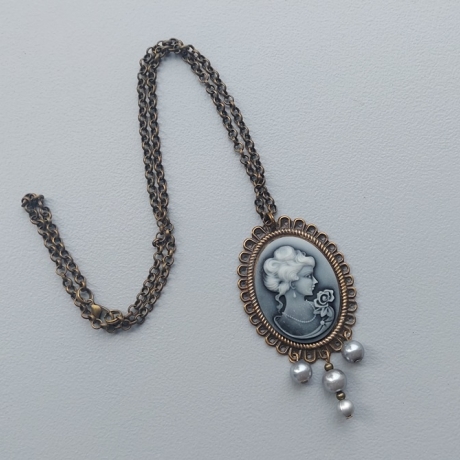Halskette Kamee Cameo