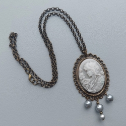 Halskette Kamee Cameo