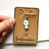 Kleines Konfirmationsgeschenk – Fischanhänger aus Keramik