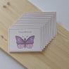 10 Einladungskarten Schmetterling Kindergeburtstag