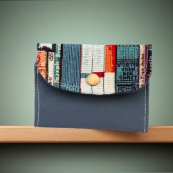 Gelbörse/Geldbeutel/ klein/ Portemonnaie/blau/Schulanfang