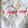 Küchenhandtuch♥Klecker-Queen♥mit Stickerei von Hobbyhaus