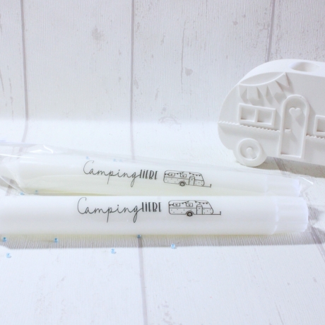 Camping * Campingliebe * Kerze * Geschenk * Kleinigkeit