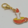 Kerze Clip Anhänger Bettelarmband Halloween Charm