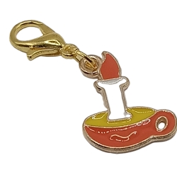 Kerze Clip Anhänger Bettelarmband Halloween Charm