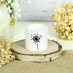 Kerzenhalter 2in1 Pusteblume für Stabkerzen und Teelichter