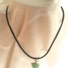 Halskette grüner Aventurin handgefertigt von Hobbyhaus