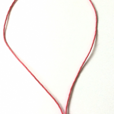Halskette mit silberfarbenem Herzanhänger von Hobbyhaus