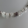 Kette Halskette Perlenkette Schmuck Crash-Perlen Kurzkette 
