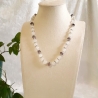 Kette Halskette Perlenkette Schmuck Crash-Perlen Kurzkette 