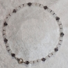 Kette Halskette Perlenkette Schmuck Crash-Perlen Kurzkette 