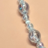 Kette mit Muschel-Anhänger in Weiß Muschelkette Perlenkette 42 cm