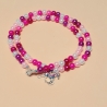 Kinder-Schmuck Kette & Armband Pferdchen Ponny Pink Perlenschmuck