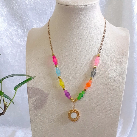 Kette & Armband - Set Halskette Armband  Perlenkette Schmuckset 