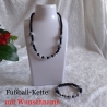 Kinder-Schmuckset aus Kette und Armband Fußball Elias WUNSCHNAME