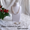Kinder-Schmuckset Kette und Armband Ponny WUNSCHNAME Laura