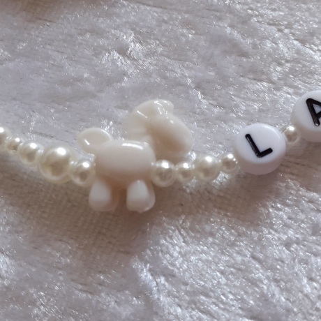 Kinder-Schmuckset Kette und Armband Ponny WUNSCHNAME Laura