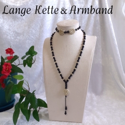 Kette Armband - Set, große Größe Halskette Nautilus Schmuckset