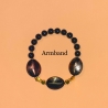 Kette Armband - Set Collier Halskette Perlenkette Schmuckset 