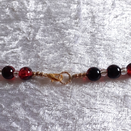 Kette Armband Ohrhänger 3er-Set, Schmuckset große Größe elegant