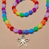 Kinder-Schmuckset aus Kette und Armband Kinderschmuck Kinder-Set