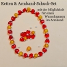 Kinder-Schmuckset aus Kette und Armband Kinderschmuck Wunschname