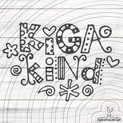 Kiga Kind Plotterdatei SVG DXF 
